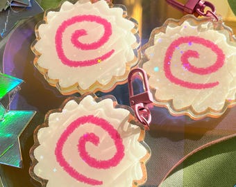 FOOD CHARMS egg taiyaki melon ramune ice cream soda fishcake latte strawberry acrylic 2.5-3"
