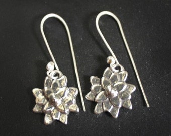 Asian Mum Sterling Silver Dangle Earrings