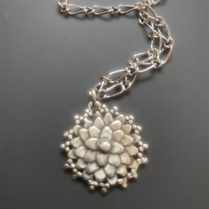 Dahlia Sterling Silver Necklace image 6