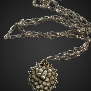 Dahlia Sterling Silver Necklace image 3