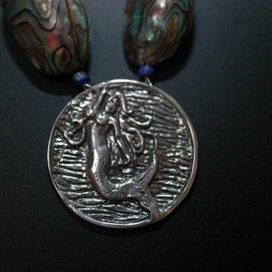 Abalone Mermaid Necklace image 3