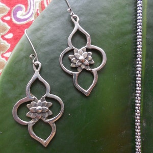 Java Earrings in Sterling Silver image 1