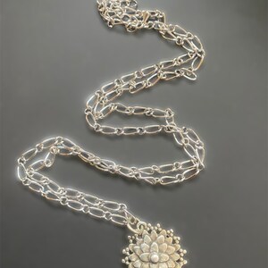 Dahlia Sterling Silver Necklace image 7