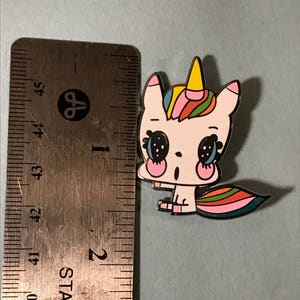 Uni-Kitty or Unicorn Kitten Lapel Pin image 5