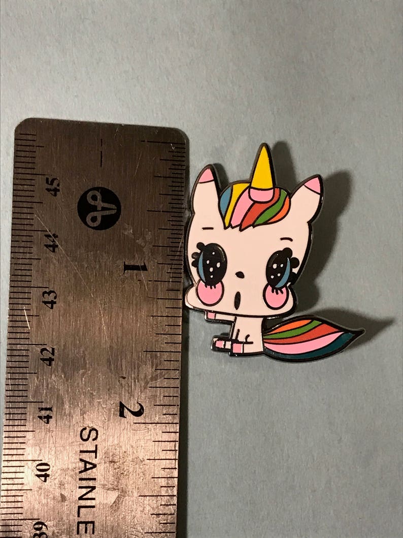 Uni-Kitty or Unicorn Kitten Lapel Pin image 5