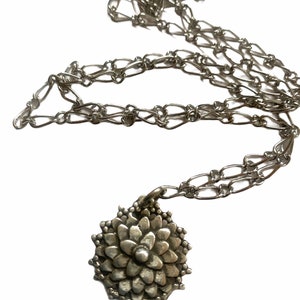 Dahlia Sterling Silver Necklace image 2