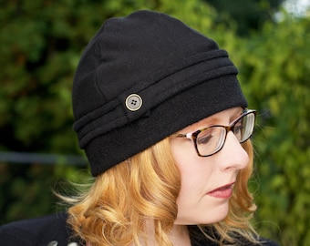 Fleece Beanie Hat - Eco-Friendly Bamboo - Made in USA