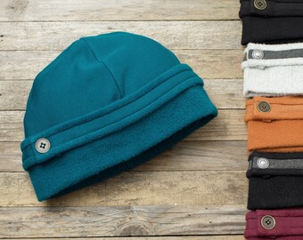 Womens Eco-Friendly Hat - Fleece Winter Beanie