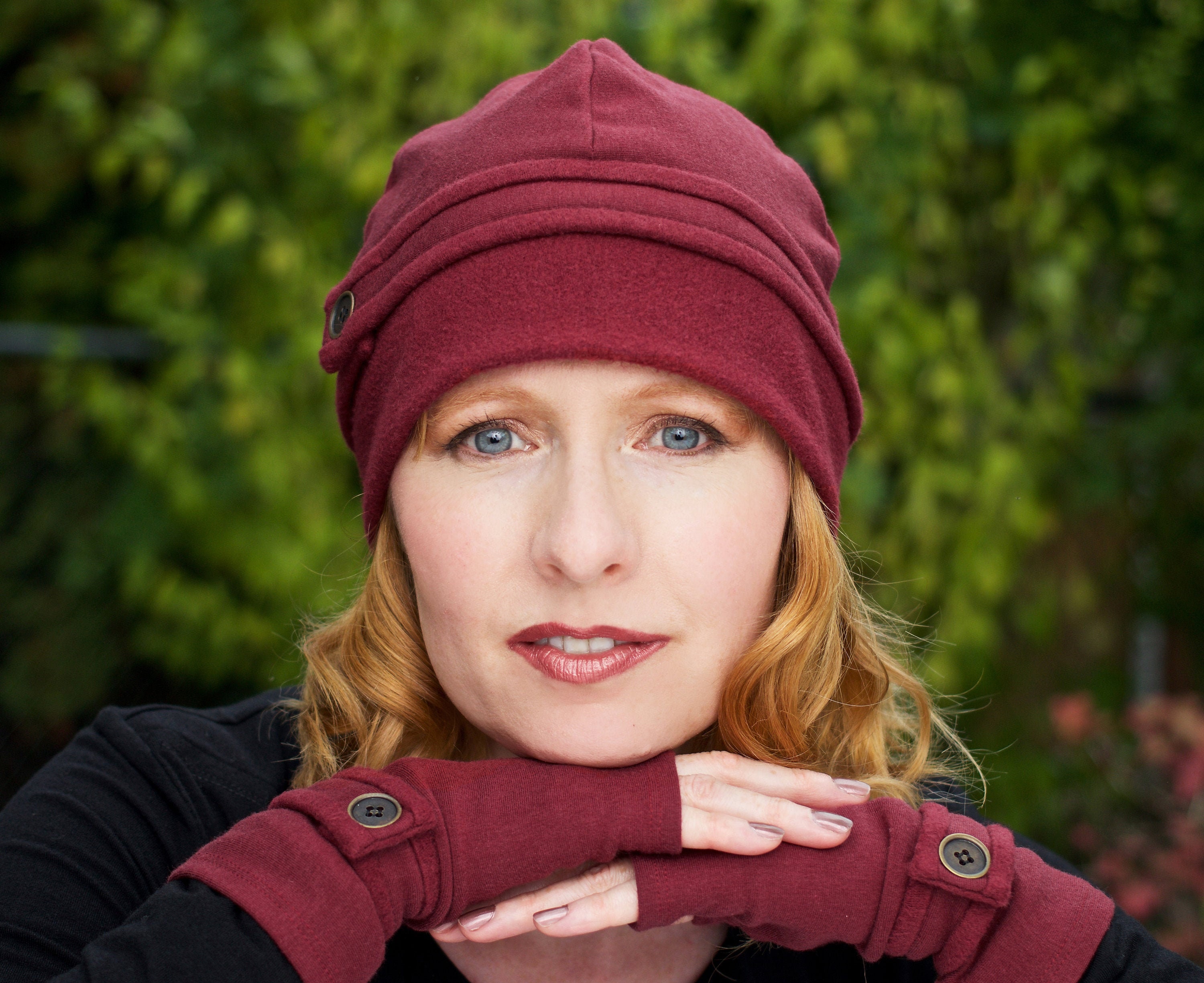 Womens Fleece Hat Eco-friendly Bamboo 