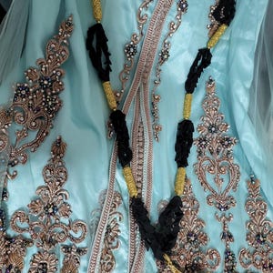 scented Algerian skhab sautoir necklace