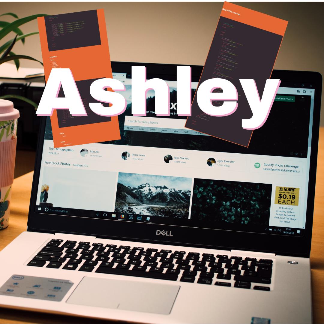 Customizable Creative Portfolio Template - Ashley Style for Designers ...