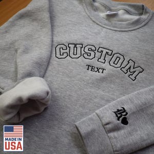 Custom sweatshirts etsy sale