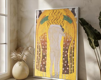 グスタフ・クリムト「ベートーヴェン・フリーズ、敵対勢力」（パネル5