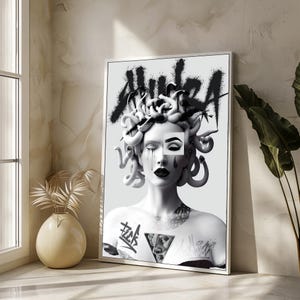 Pop art, カラフルな絵、Medusamiのart Pop Art Medusa