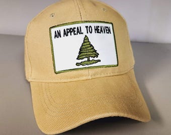 An Appeal To Heaven Khaki Embroidered Cap