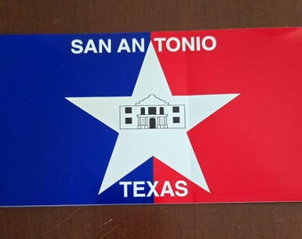 Naklejka na zderzak San Antonio Texas