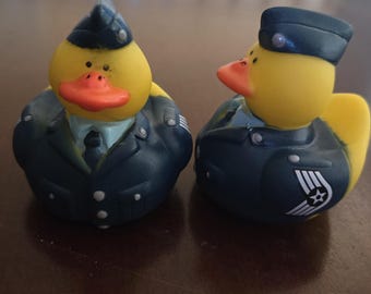 48 pcs Air Force Rubber ducks