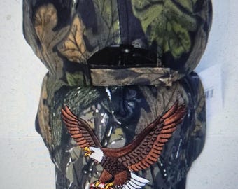 Eagle USA Wings Forest Camo Embroidered Cap