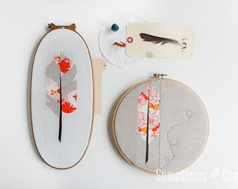 Feathers Foundation Paper Piece Pattern - PDF