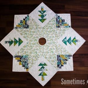Quilted Christmas Tree Skirt PDF