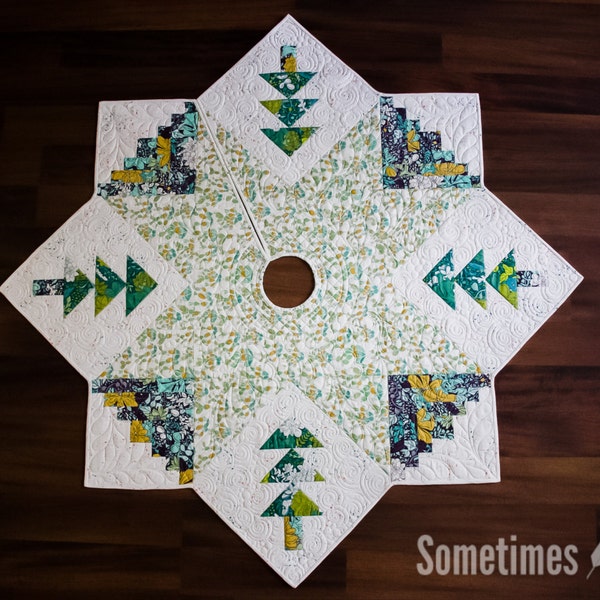Quilted Christmas Tree Skirt PDF