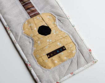 Ukulele Mini Quilt Pattern