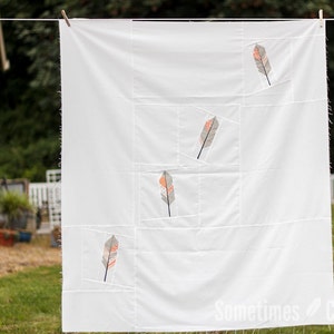 Feathers in the Wind Quilt Pattern PDF