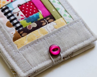 Log Cabin Needle Book Pattern | PDF Sewing Pattern