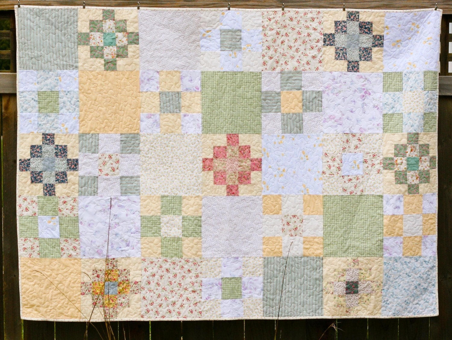 Patchwork Quilt Patterns Pdf Vintage Patchwork Quilt Pattern PDF - Etsy