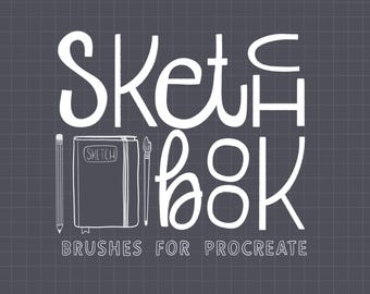 Sketchbook Procreate Brush Set – 18 Digital Brushes for Sketching, Illustration & Texture