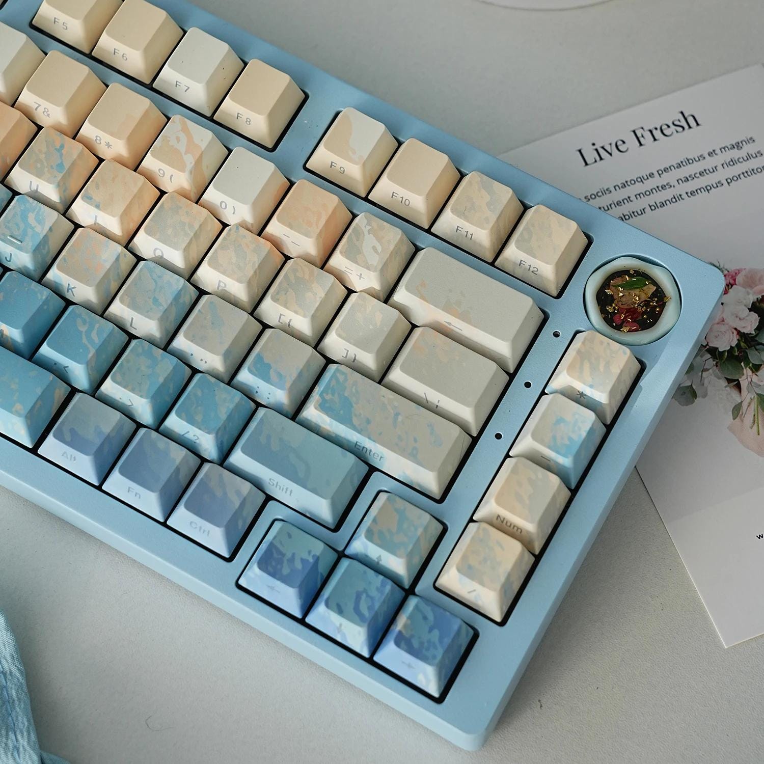 Artisan keycap 2個セット AC Inspired Artisan Keycaps set of 2 – PoppaCap