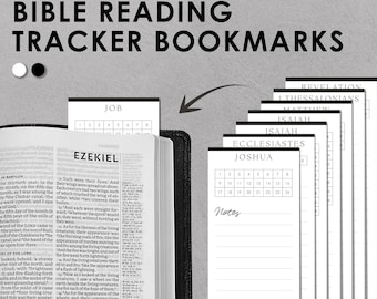 Segnalibri per la lettura della Bibbia: schede minimaliste (download digitale)