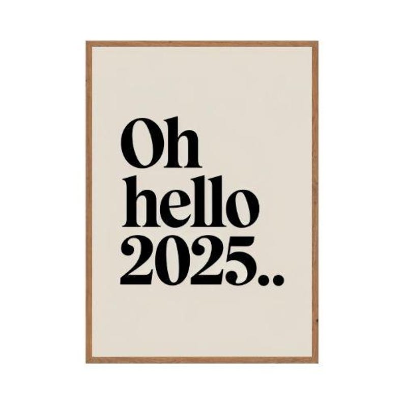 Modern 2025 Print Mid Century Nursery Wall Art Kids Room Decor Digital