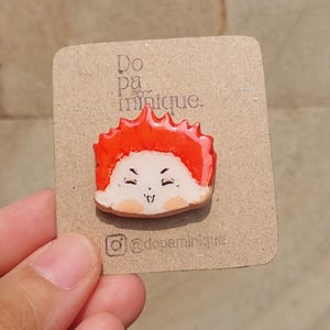 Haikyuu clay brooches haikyuu pins anime brooch pin
