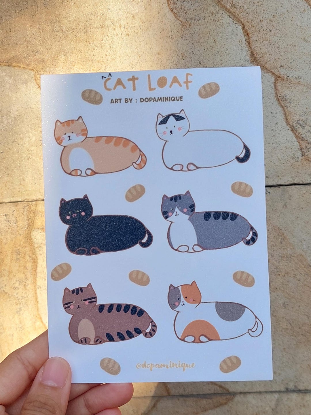 A6 Cat Collection Sticker Sheet - Etsy