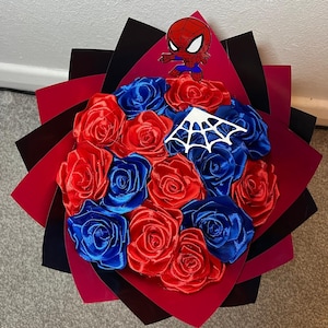 Eternal rose bouquet - Spider-Man