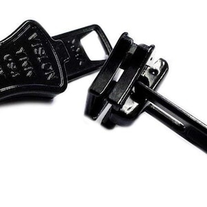 YKK Zipper Repair Kit Solution, 5 Molded Reversible Fancy Pulls Vislon  Slider (Made in USA) - 3 Pulls Per Pack (Beige-572)