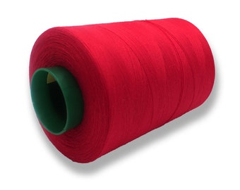 TEX40 - Perma Core Poly-Wrap Poly Sewing Thread 6,000 Yards ( 1 Spool per Pack ) Choose Color