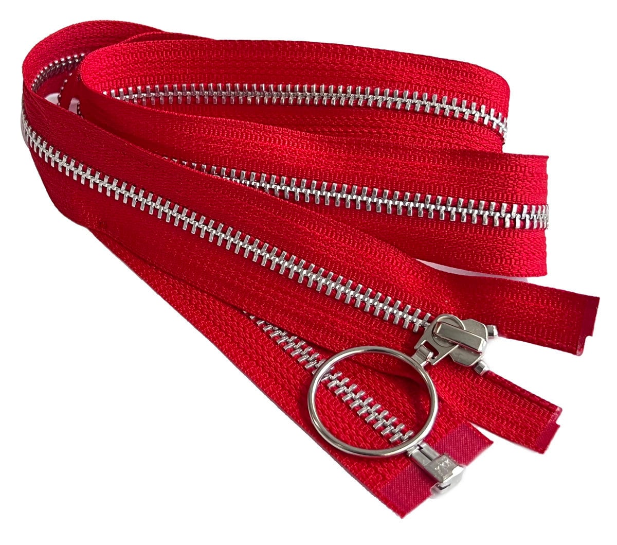 YKK #5 Aluminum Separating Zipper – Jacket Zipper With Cramper