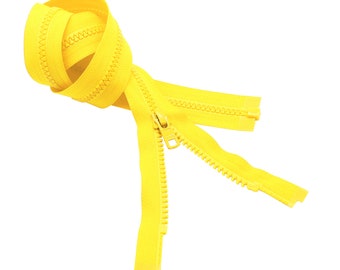 YKK #5 Vislon Plastic Separating Zipper, Sportswear Activewear Zipper