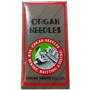 100 BALL POINT needles -Pick your Size ~Home Sewing Machine Needles by Organ(10 packs of ten needles)~ ZipperStop Wholesale Distributor YKK®