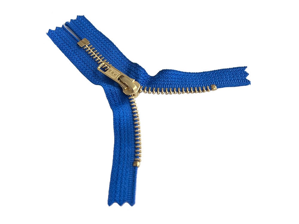 YKK #5 Golden Brass Metal Zipper 4