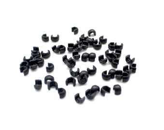 YKK #3/ #5/ #7/ #10 Top Stops (Black) - 30 Pieces/Pack