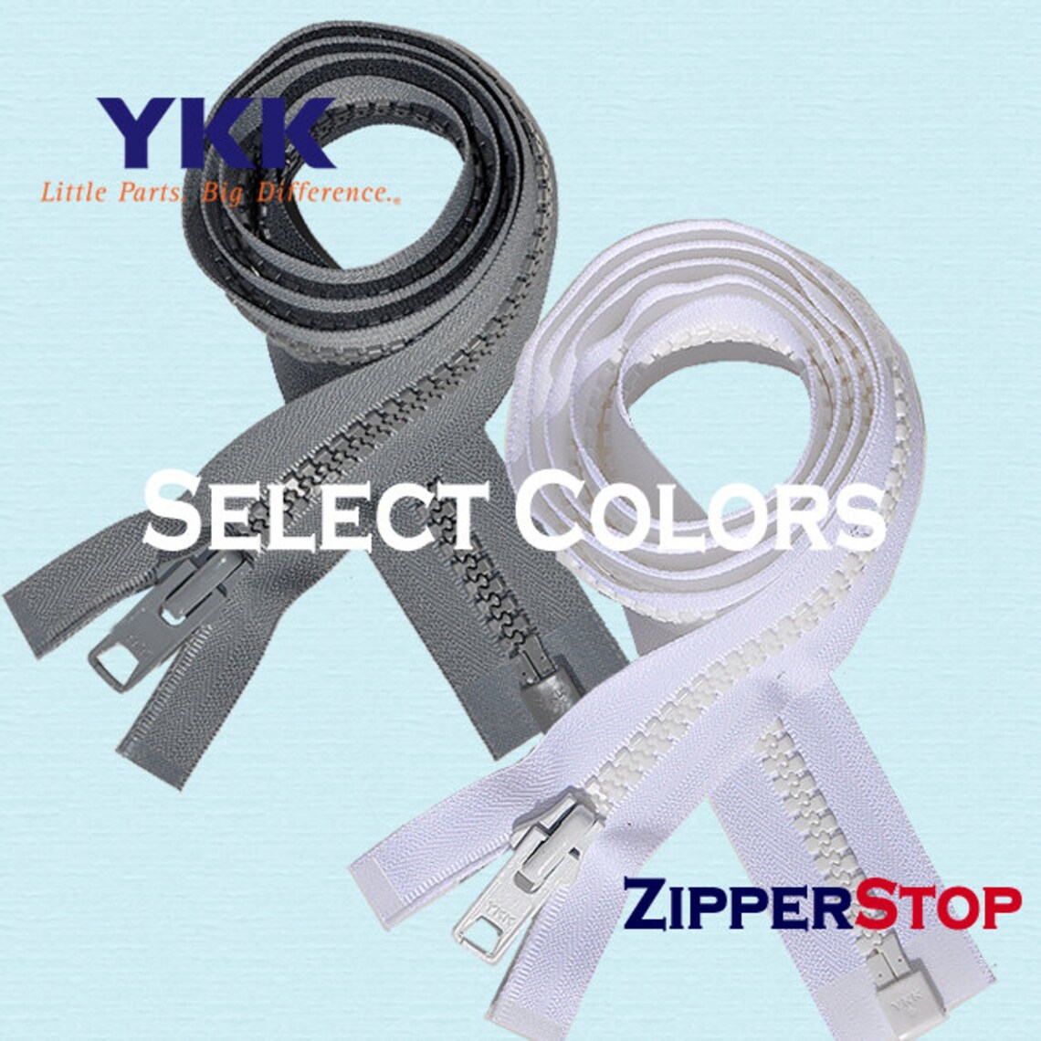 Extra Heavy Duty Ykk Zippers 36 Inch Vislon Zipper YKK 10 Etsy