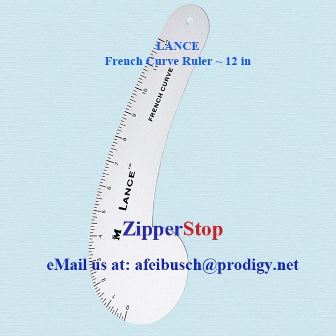 Fance Ruler French Curve Ruler - 12 Inch, Accurate Design Tool - Etsy