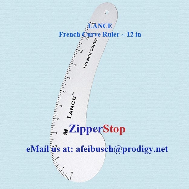 Fashcreat French curve with shoulder curve Ruler 