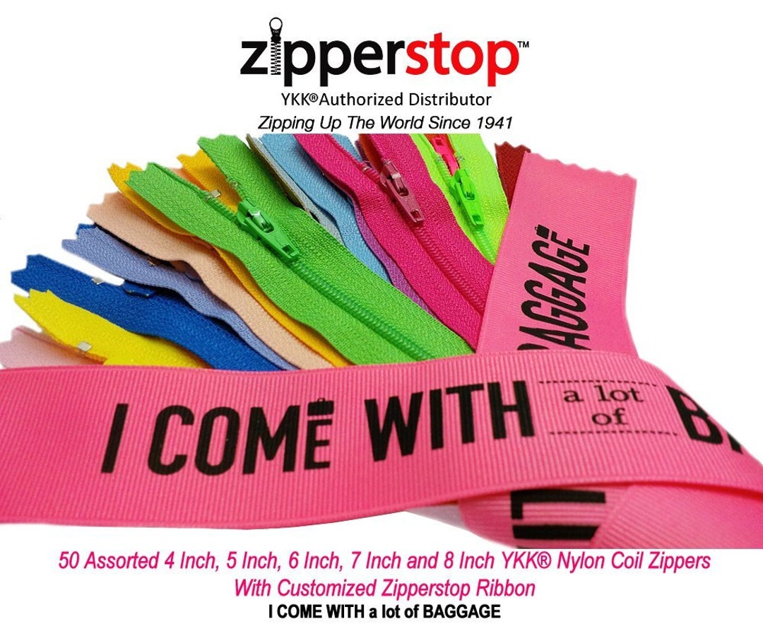 50 Assorted 4 Inch, 5 Inch, 6 Inch, 7 Inch and 8 Inch Nylon Coil