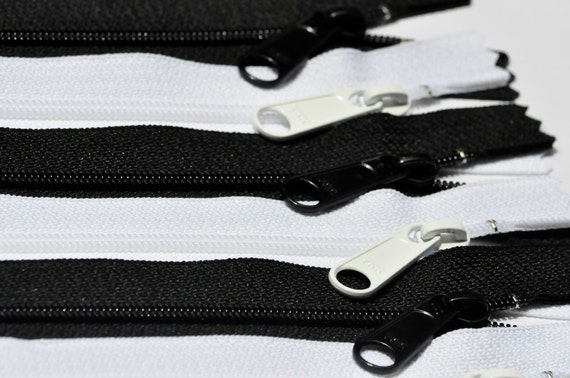 4.5, #5 Medium Weight Closed Bottom Zippers