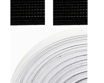 50 Yards Rigilene Poly Boning, Corset Sewing Supplies (Options Width, Color)