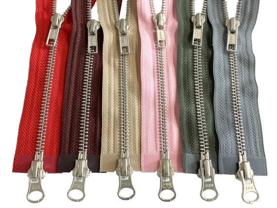 Cremallera De Chaqueta De Peso Medio - YKK #5 Latón Panama